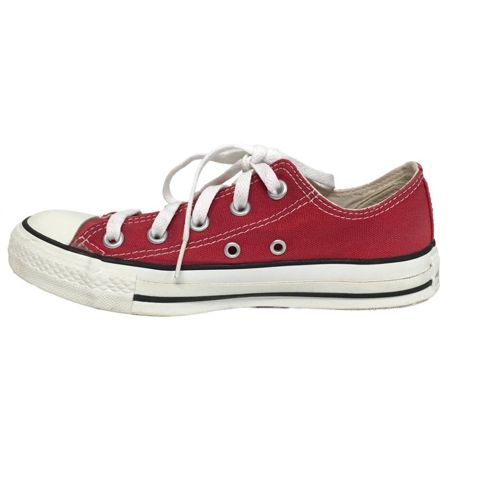 Converse Red Court Shoes Woman's 6 - Picture 4 of 10